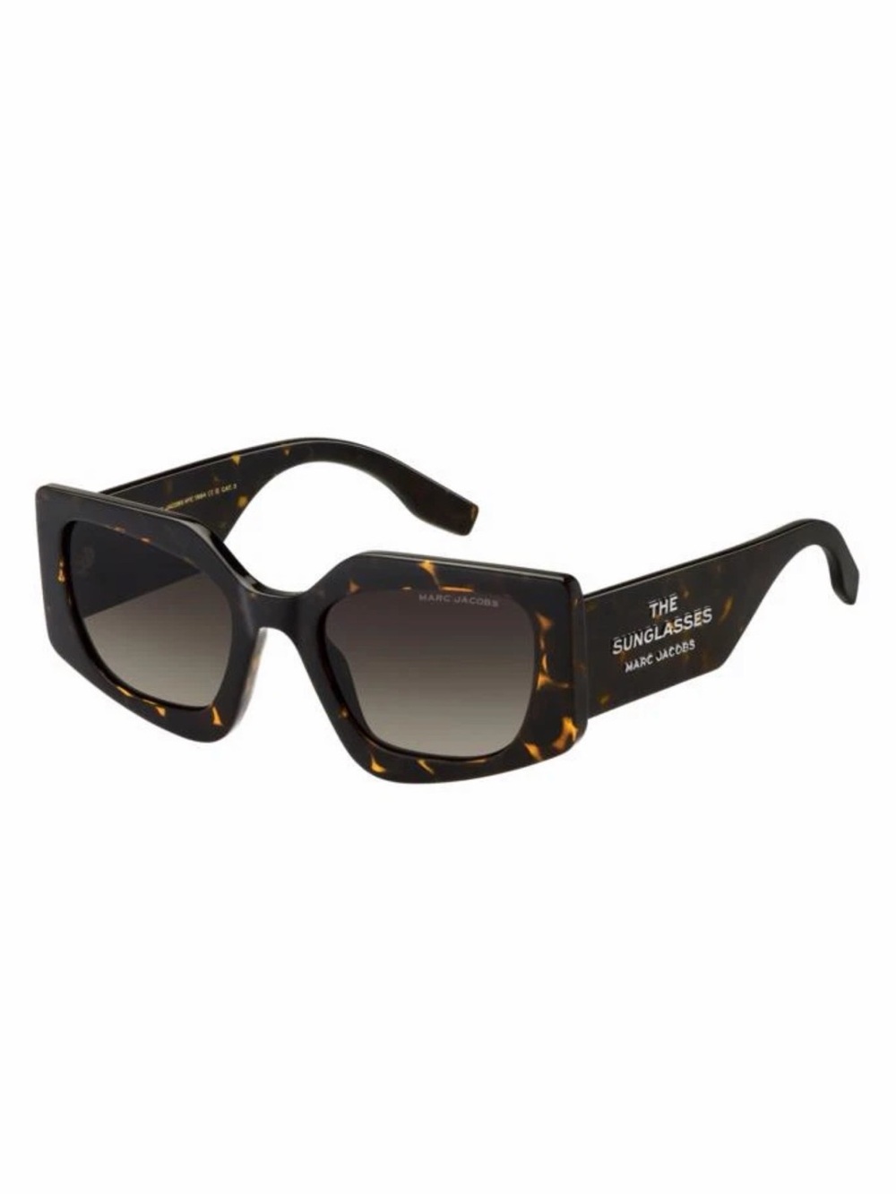 New Marc Jacobs MARC774/S 086HA Brown Frame Cat Eye Sunglasses Authentic